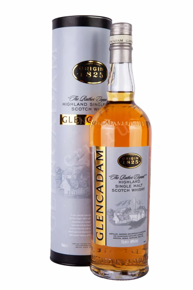 Виски Glencadam Origin 1825 in tube  0.7 л