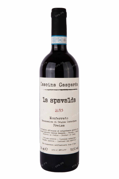 Вино Cascina Gasparda La Spavalda Monferrato 2015 0.75 л