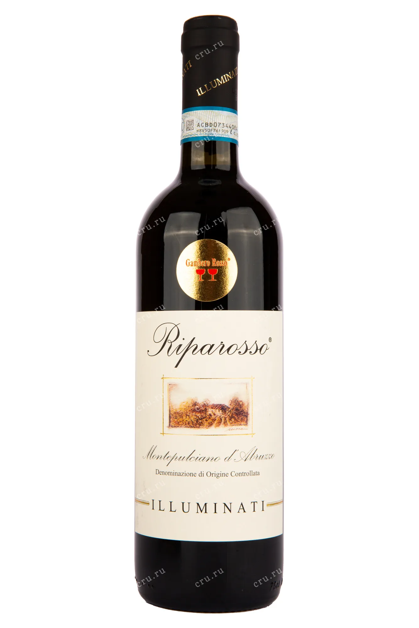 Фото — Вино Dino Illuminati Riparosso Montepulciano d'Abruzzo 2020 0.75 л