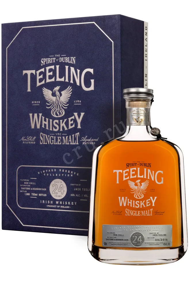 Виски Teeling Single Malt Irish Whiskey 24 years  0.7 л