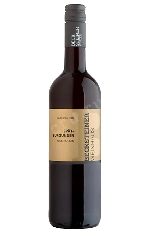 Вино Becksteiner Winzer Spatburgunder Red Semi-dry 2022 0.75 л