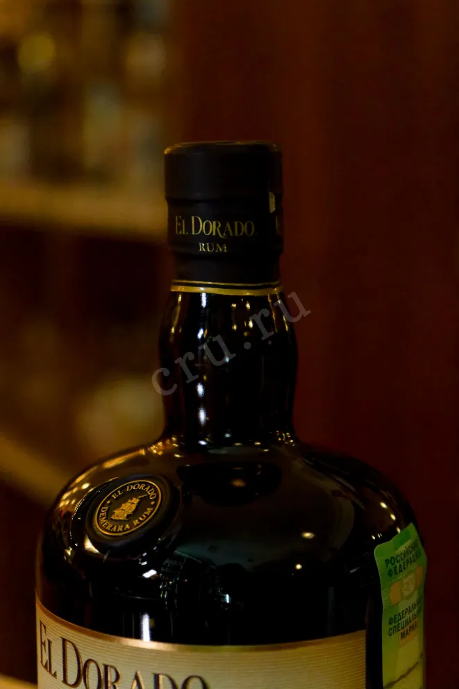 Пробка El Dorado 12 years in gift box 0.7 л