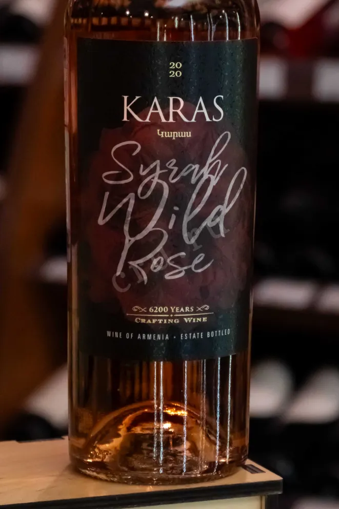 В магазине Крю Профи Karas Syrah Wild Rose 2020 0.75 л