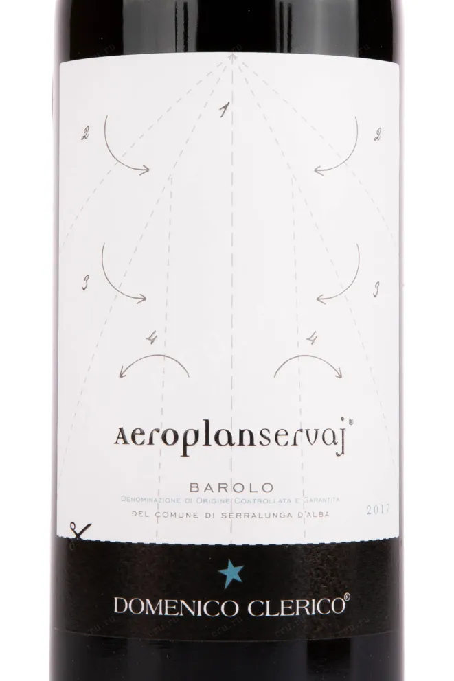 Набор вин Domenico Clerico Aeroplanservaj set of 6 bottles 2017 0.75 л