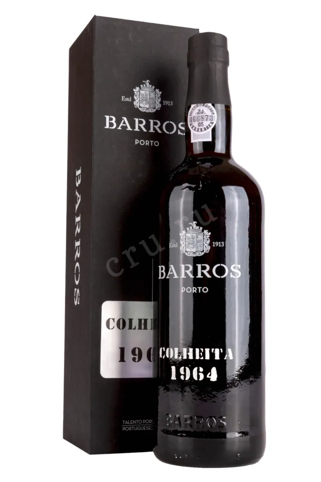 Портвейн Porto Barros Colheita 1964 wooden box 1964 0.75 л