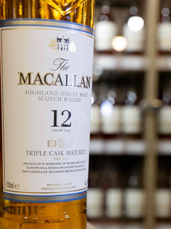 В магазине Крю Профи Macallan 12 years Triple Cask 0.7 л