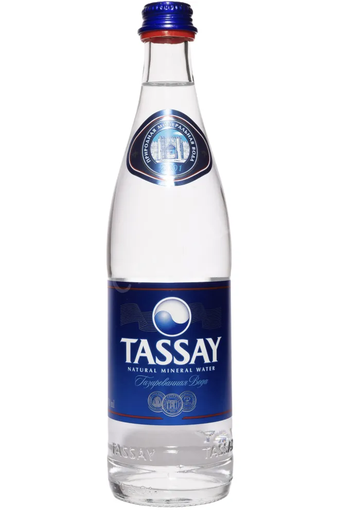 Вода Tassay Glass Bottle Sparkling  0.5 л