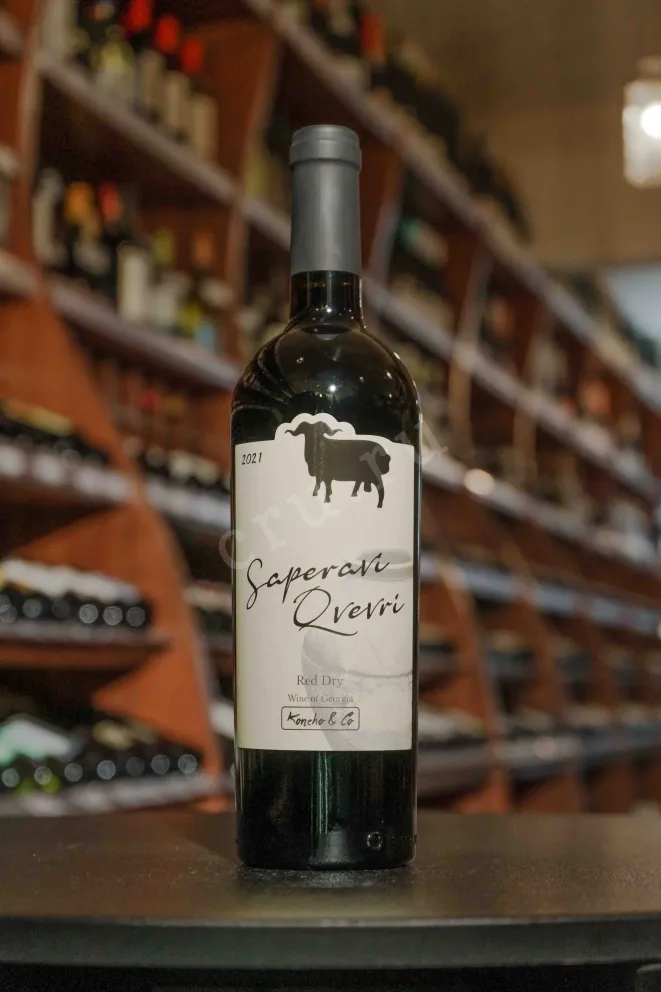 В магазине Крю Профи Koncho & Co Saperavi Qvevri 2021 0.75 л