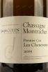 Этикетка Chassagne-Montrachet Premier Cru Joseph Drouhin Les Chenevottes 2019 0.75 л