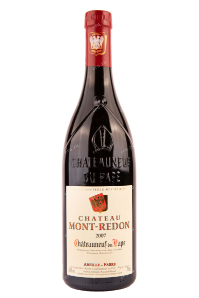 Вино Chateau Mont-Redon Rouge Chateauneuf-du-Pape AOC 2007 0.75 л