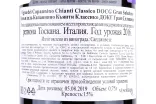 Контрэтикетка Vigna del Capannino Chianti Classico Gran Selezione Bibbiano 2016 0.75 л