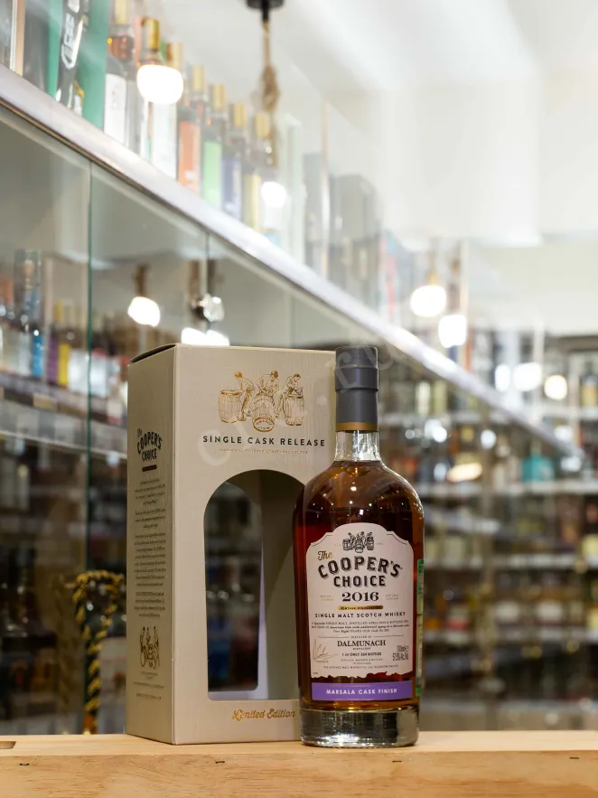 Пробка The Cooper's Choice Dalmunach Single Malt Marsala Cask Finish
