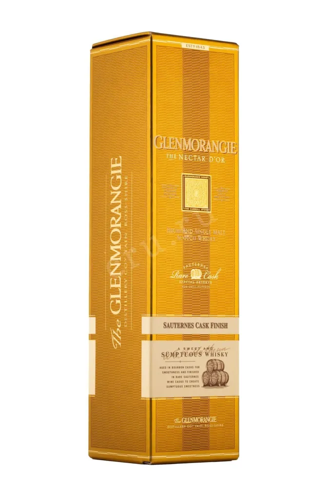 Подарочная коробка виски Гленморанджи Нектар Дор 12 лет 0.7