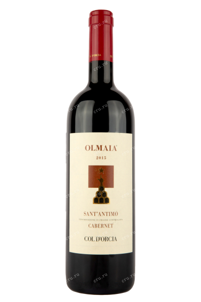 Вино Olmaia Sant' Antimo DOC Cabernet Col d’Orcia 2015 0.75 л