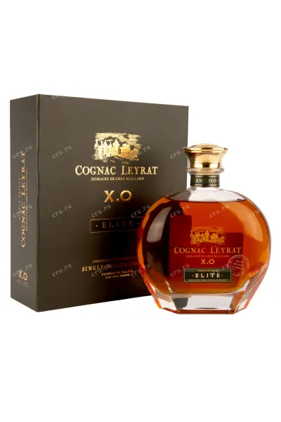 Коньяк Leyrat XO Elite decanter in gift box  0.7 л