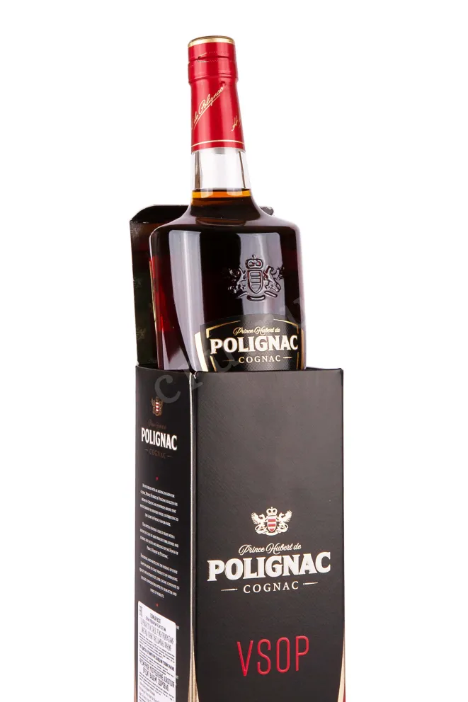 В подарочной коробке Prince Hubert de Polignac VSOP in gift box 0.7 л