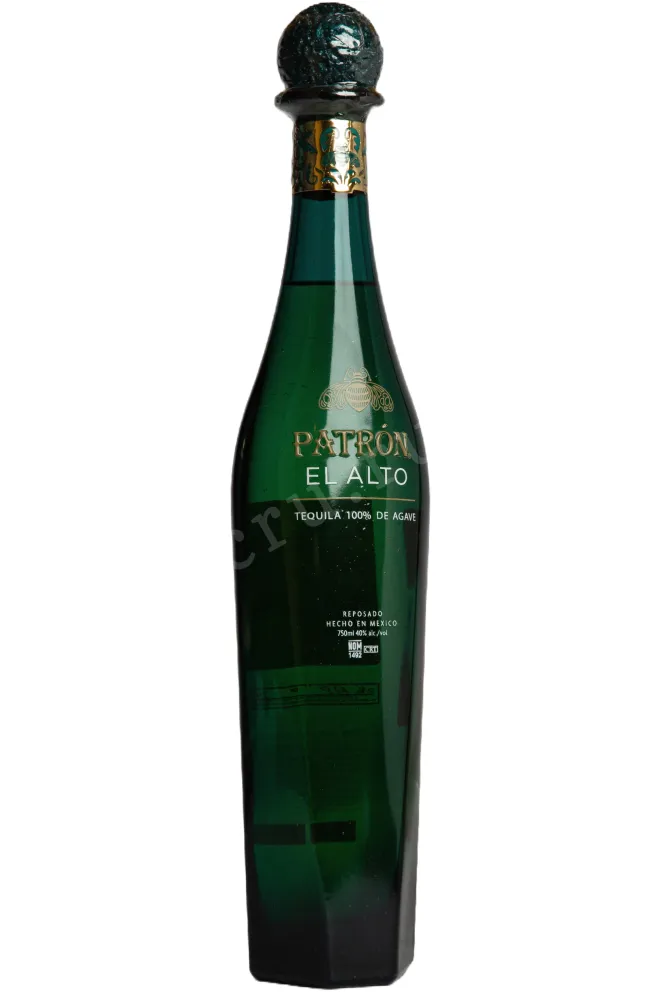 Текила Patron El Alto Reposado in gift box  0.75 л