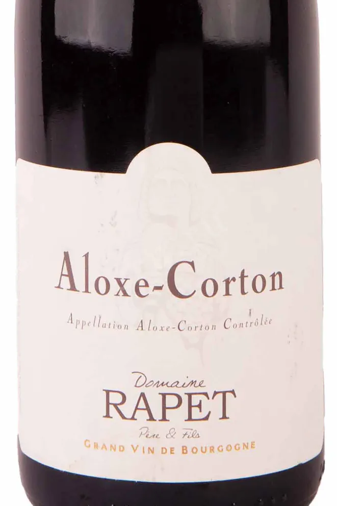 Этикетка Aloxe-Corton Domaine Rapet 2017 0.75 л