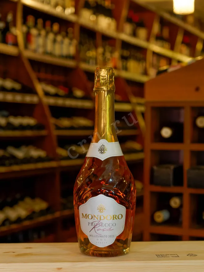 В магазине Крю Профи Mondoro Prosecco Rose in gift box 2023 0.75 л