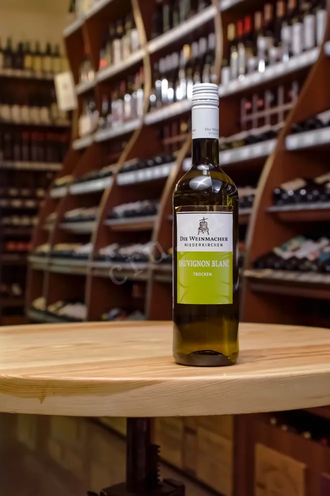 В магазине Крю Профи Die Weinmacher Sauvignon Blanc Qualitetswein 2021 0.75 л