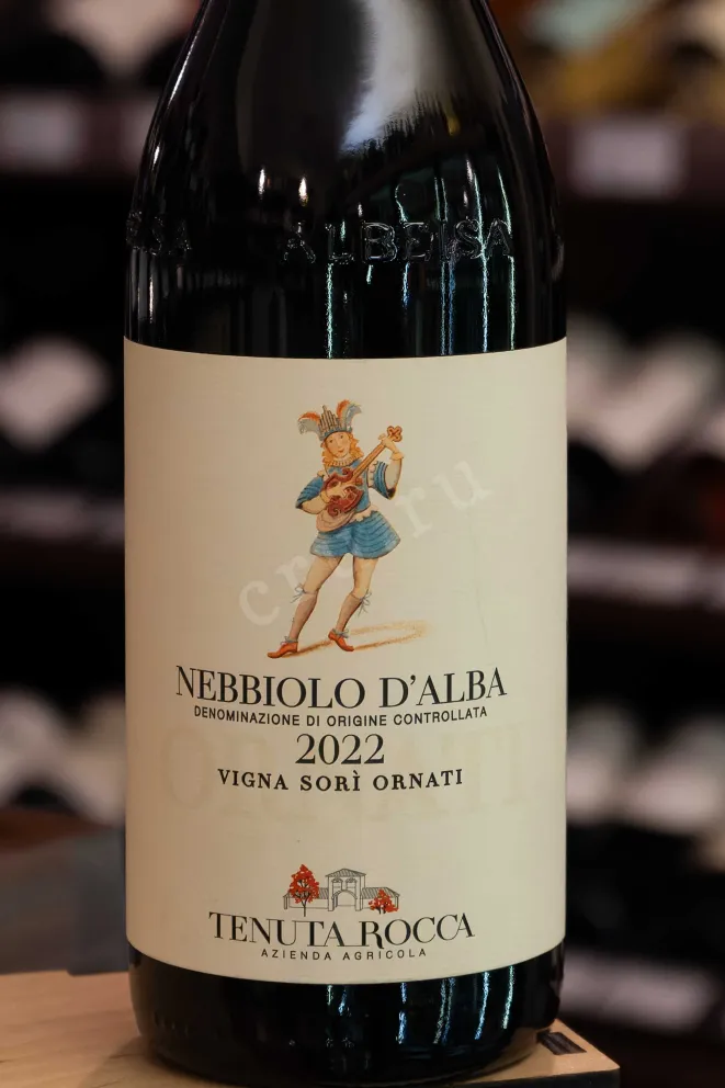 В магазине Крю Профи Tenuta Rocca Nebbiolo d'Alba 2022 0.75 л