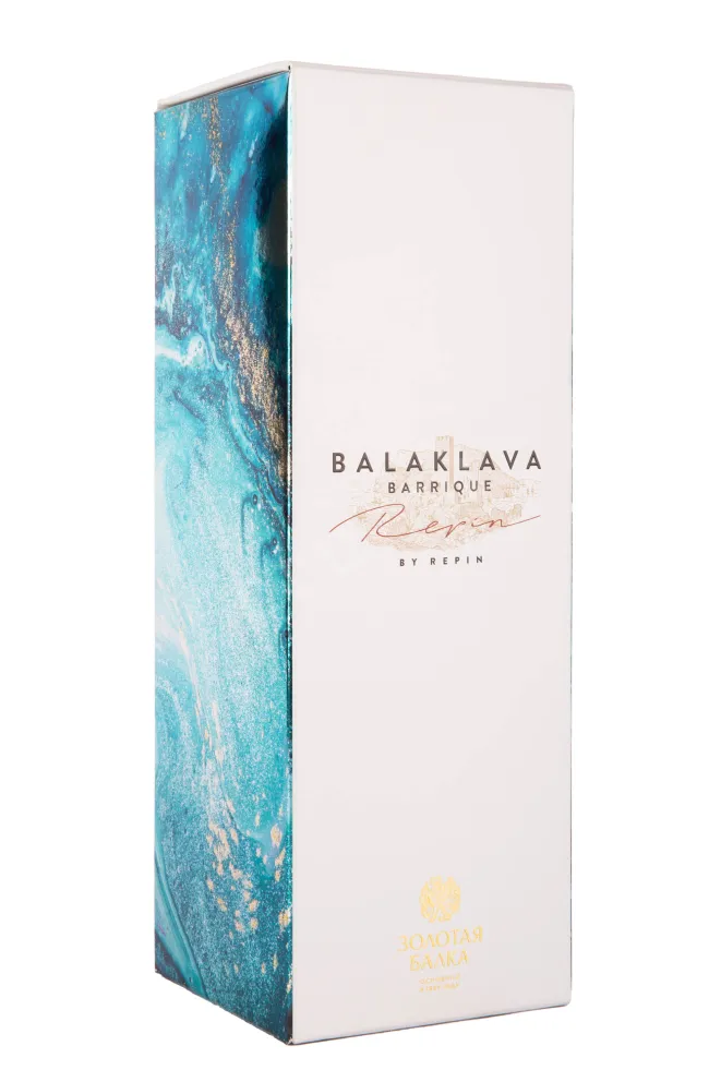 Вино Балаклава Локо Чимбали Репин белое в подарочной упаковке 2017 0.75 л