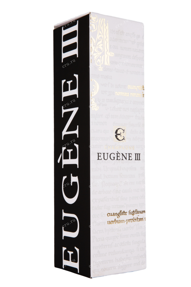 Подарочная коробка игристого вина Eugene III Rose Brut gift box 0.75 л