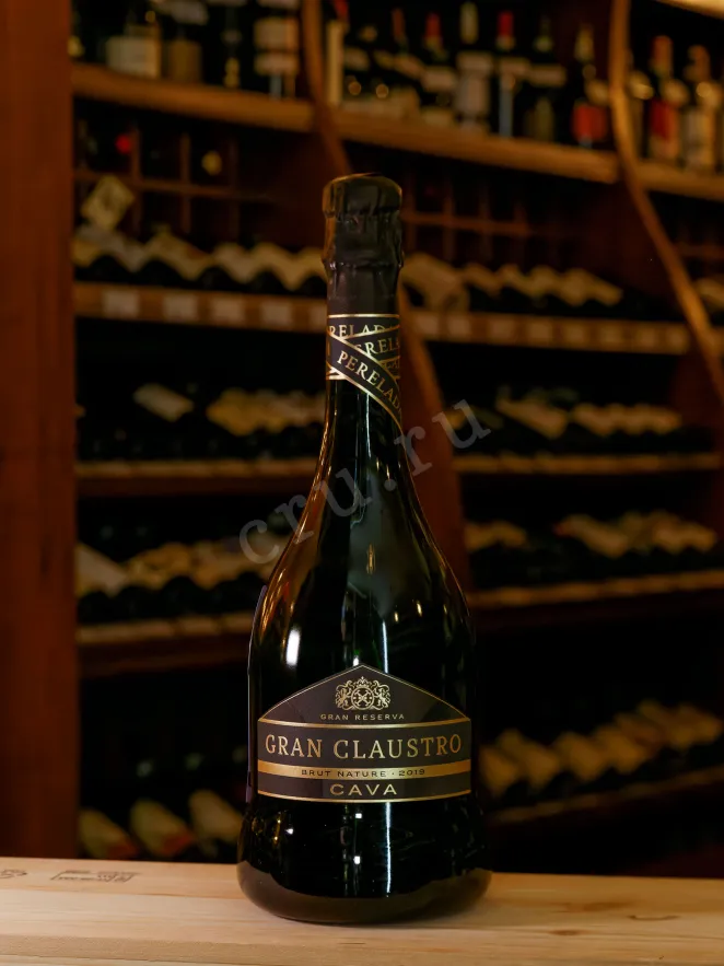 В магазине Крю Профи Gran Claustro Gran Reserva Brut Nature wooden box 2019 0.75 л