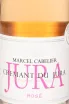 Этикетка Marcel Cabelier Cremant du Jura Brut Rose 2022 0.75 л