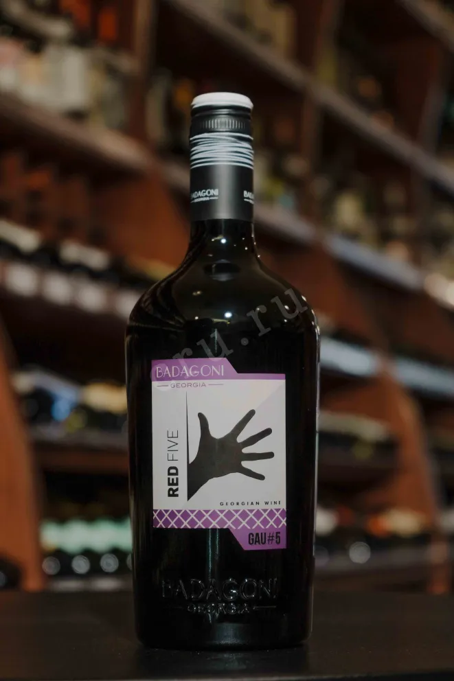 Вино Badagoni Gau 5 Red Five 2018 0.75 л