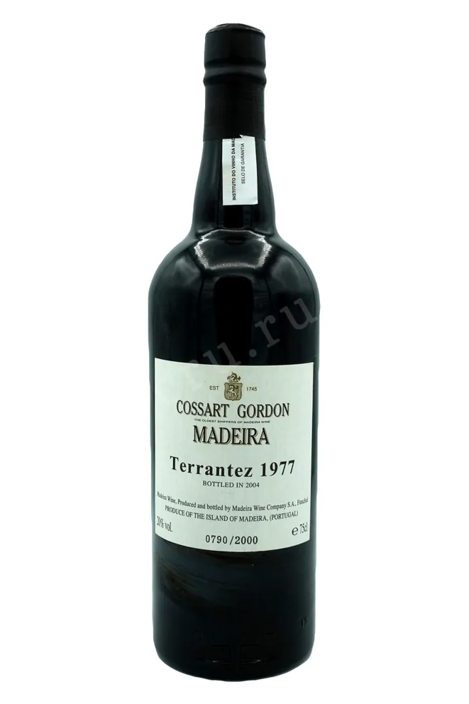 Мадера Cossart Gordon Terrantez 1977 0.75 л