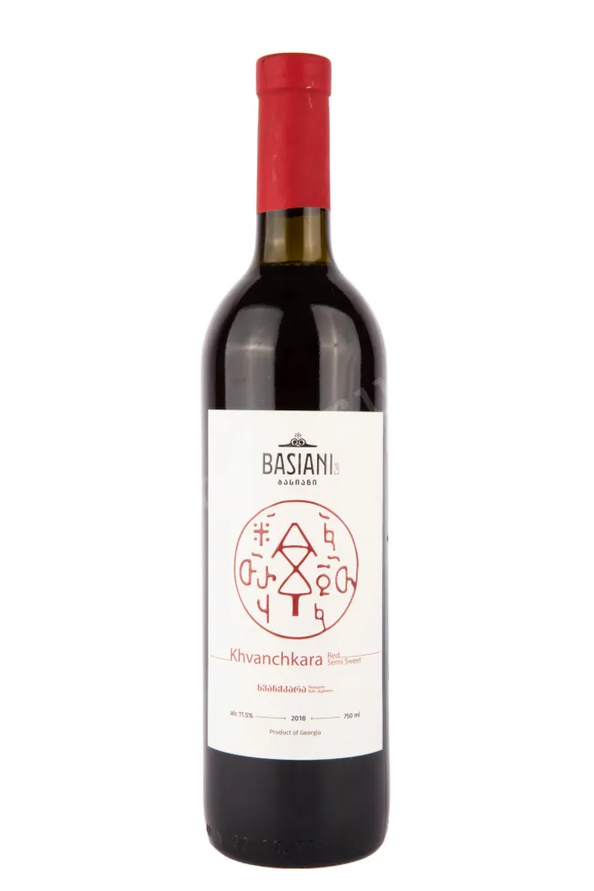 Вино Khvanchkara Basiani 2018 0.75 л