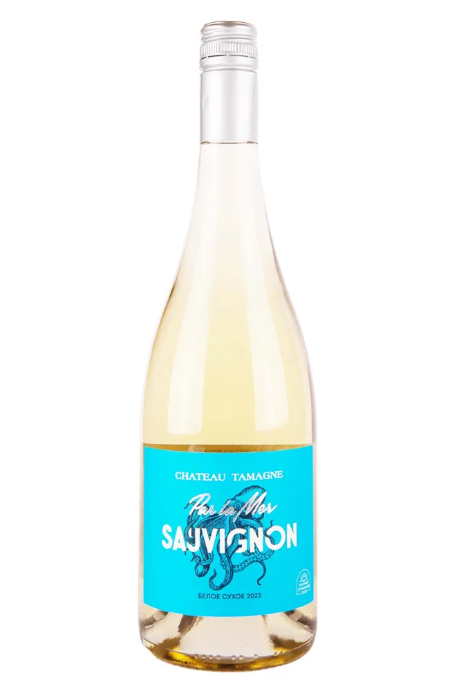 Вино Шато Тамань Пар Ла Мер Совиньон 2023 0.75 л