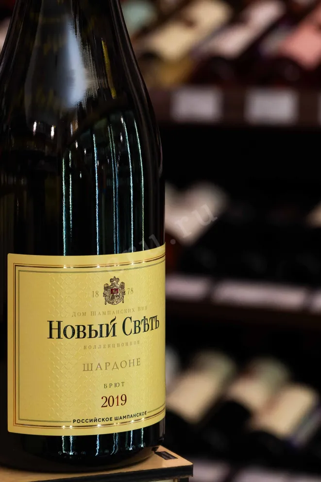 В магазине Крю Профи Novy Svet Chardonnay Brut 2019 0.75 л