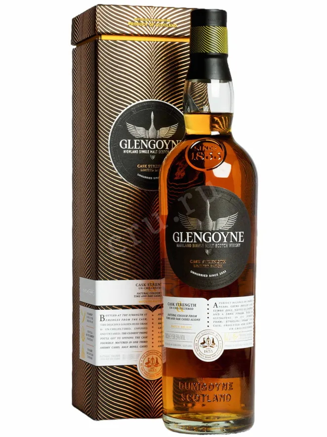 Виски Glengoyne Cask Strength  0.7 л