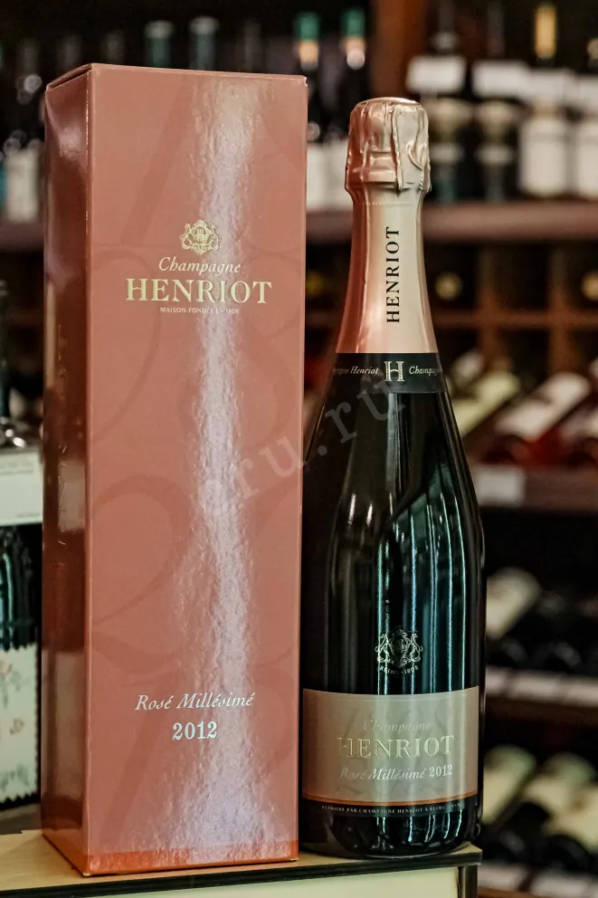 В магазине Крю Профи Henriot Millesime Rose Brut gift box 2012 0.75 л