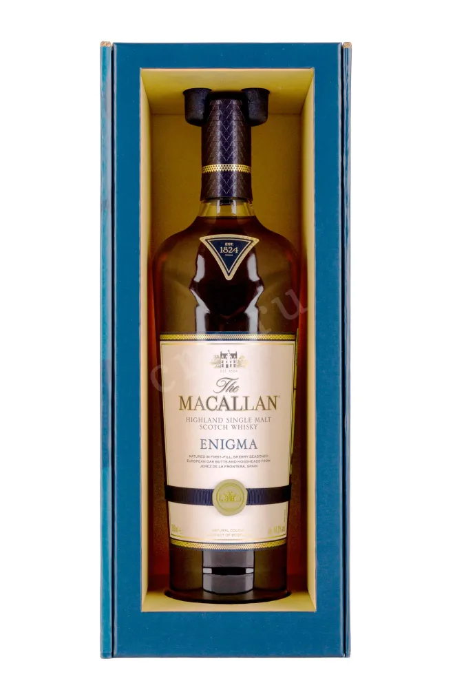 В подарочной коробке Macallan Enigma in gift box-07 0.7 л