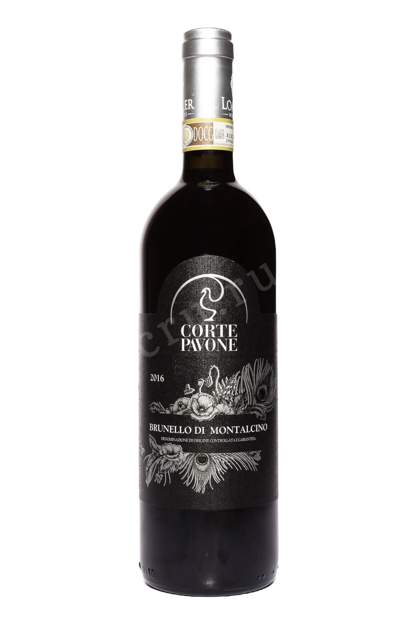 Фото — Вино Corte Pavone Brunello di Montalcino 2016 0.75 л