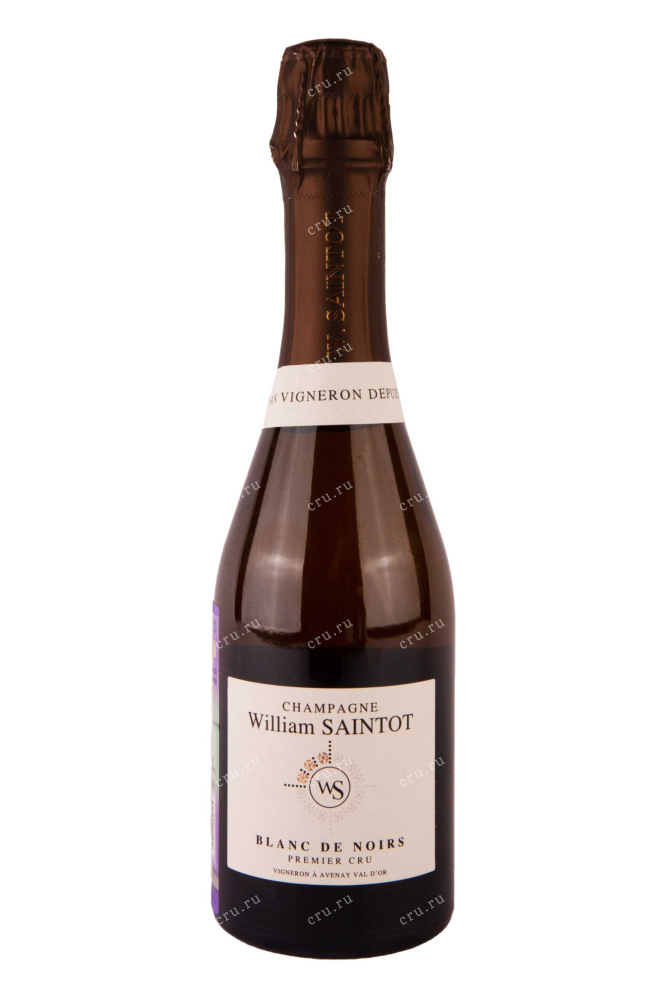 Шампанское William Saintot Blanc de Noirs Premier Cru 2019 0.375 л
