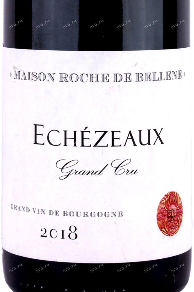 Этикетка Echezeaux Grand Cru Maison Roche de Bellene 2018 0.75 л