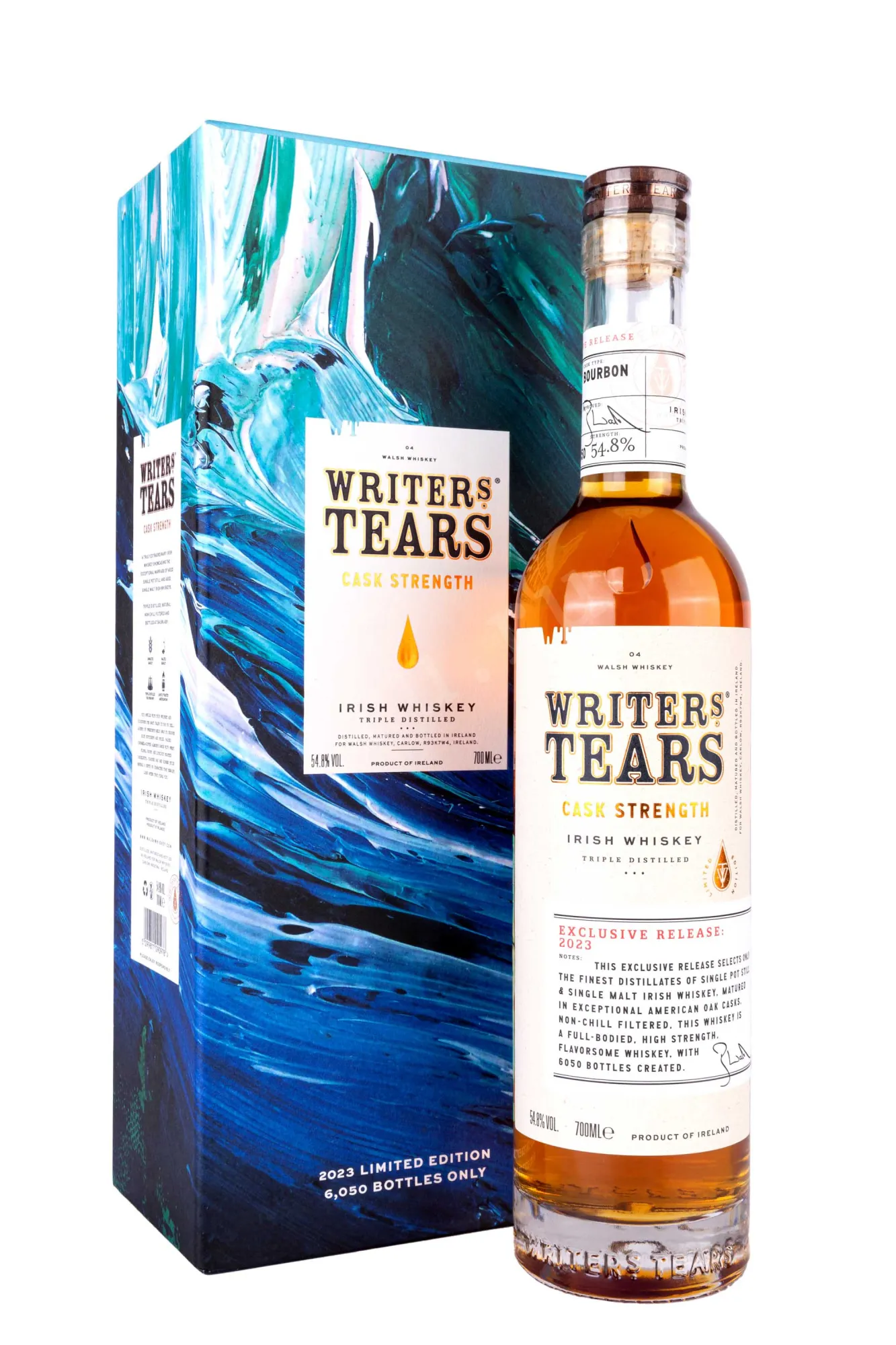 Фото — Виски Writers Tears Cask Strength gift box  0.7 л