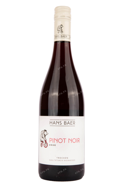 Вино Hans Baer Pinot Noir 2022 0.75 л