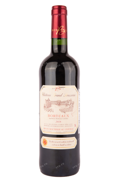 Вино Chateau Grand Rousseau 2015 0.75 л