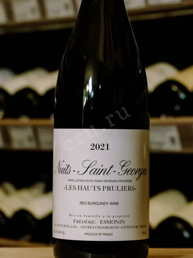 В магазине Крю Профи Nuits-Saint-Georges Frederic Esmonin Les Hauts Pruliers 2021 0.75 л