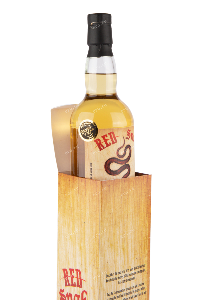 Бутылка виски Блекаддер Рэд Снейк Сингл Молт 0.7 в подарочной коробке