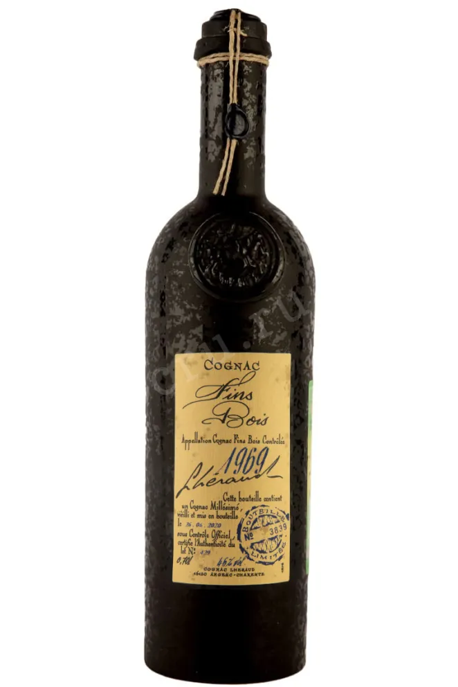 Коньяк Lheraud  Fins Bois  1969 0.7 л