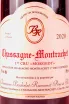 Этикетка Domaine Bachelet-Ramonet Chassagne-Montrachet 1er Cru Pere et Fils Morgeot 2020 0.75 л