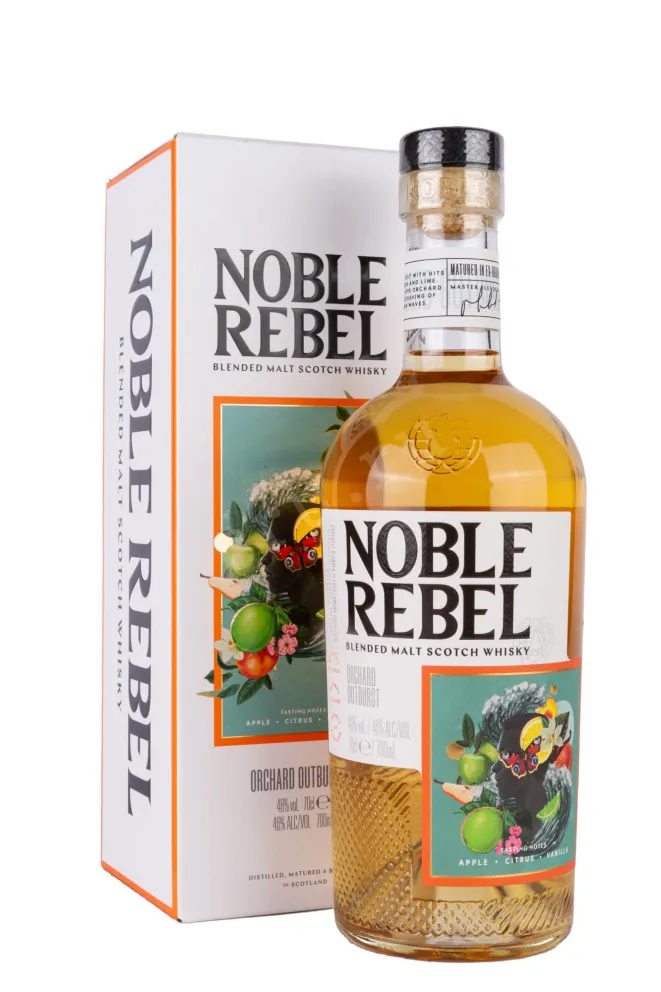 Виски Noble Rebel Orchard Outburst Blended Malt with gift box  0.7 л