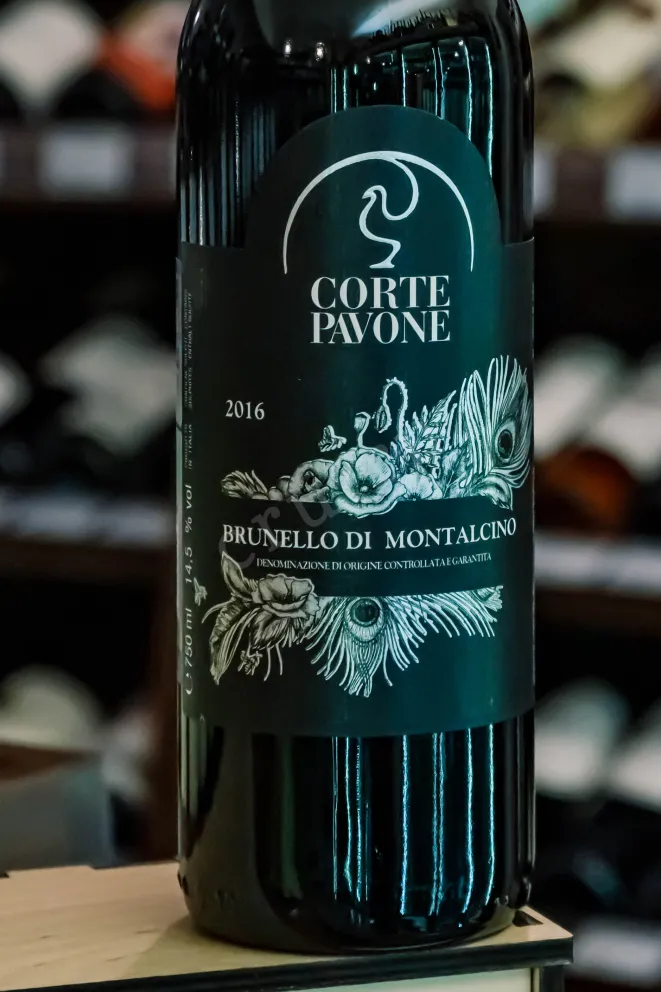 В магазине Крю Профи Corte Pavone Brunello di Montalcino 2016 0.75 л