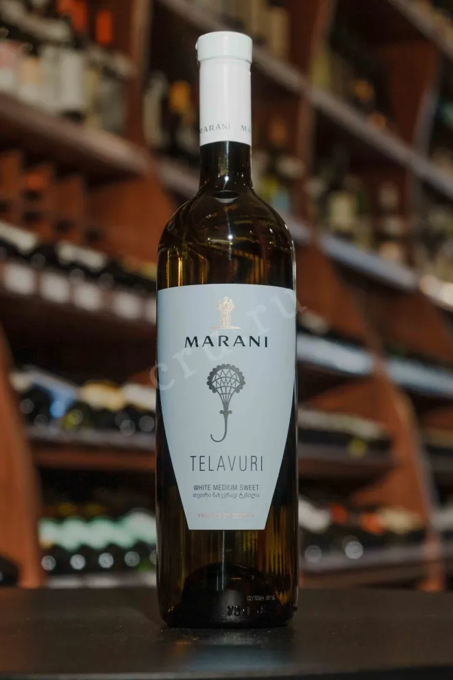 В магазине Крю Профи Marani Telavuri White Medium Sweet 2023 0.75 л